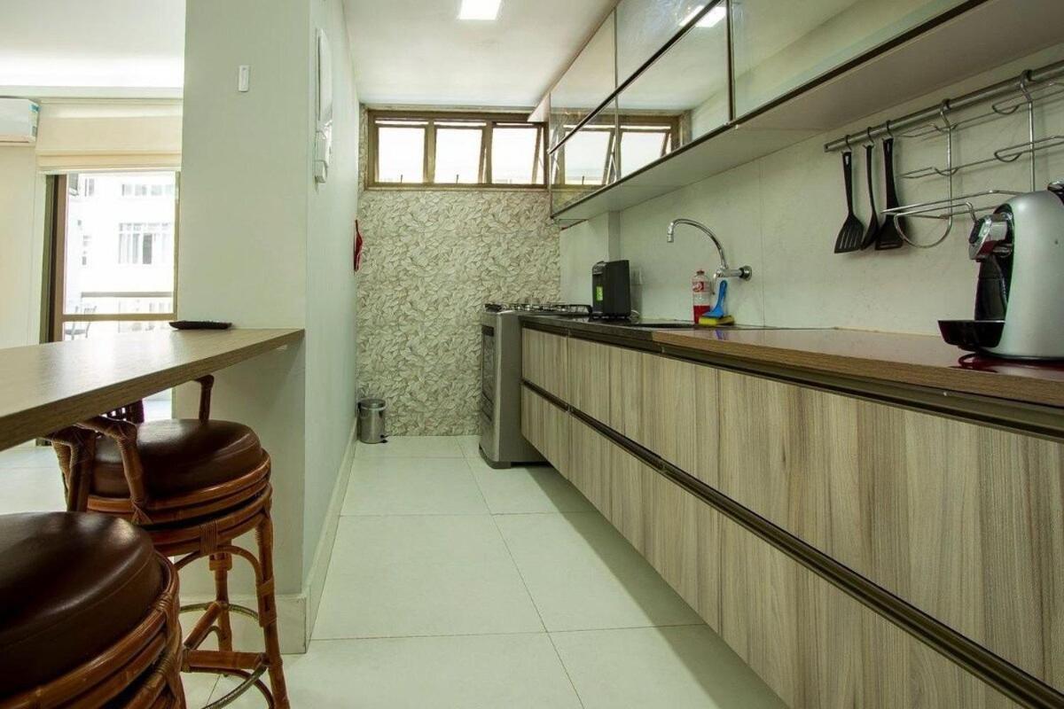 Flat Praia De Copacabana - Pe Na Areia ريو دي جانيرو المظهر الخارجي الصورة