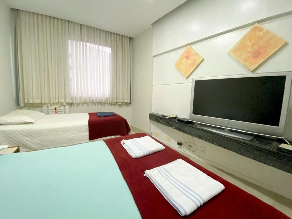 Flat Praia De Copacabana - Pe Na Areia ريو دي جانيرو المظهر الخارجي الصورة