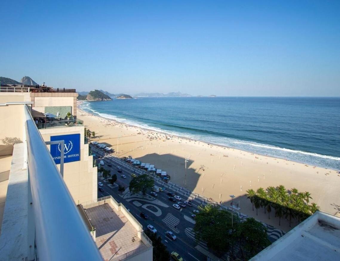 Flat Praia De Copacabana - Pe Na Areia ريو دي جانيرو المظهر الخارجي الصورة